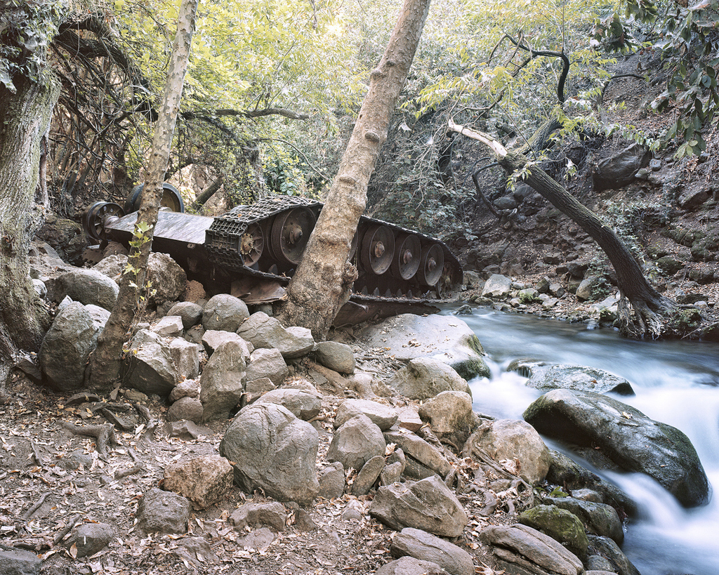 Syrian Tank 1967 Banias National Park 2016