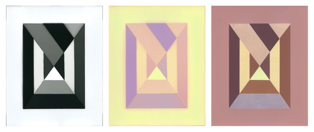J Weber Po L Ilford Triptych