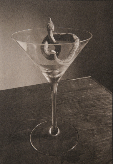 Copperhead in Martini Glass 1999